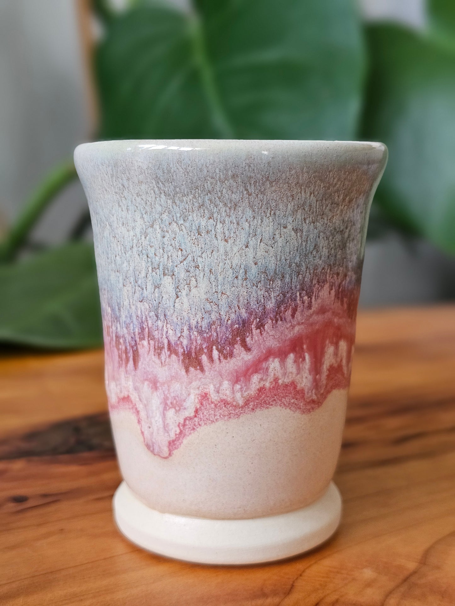 Raspberry Garden Vase