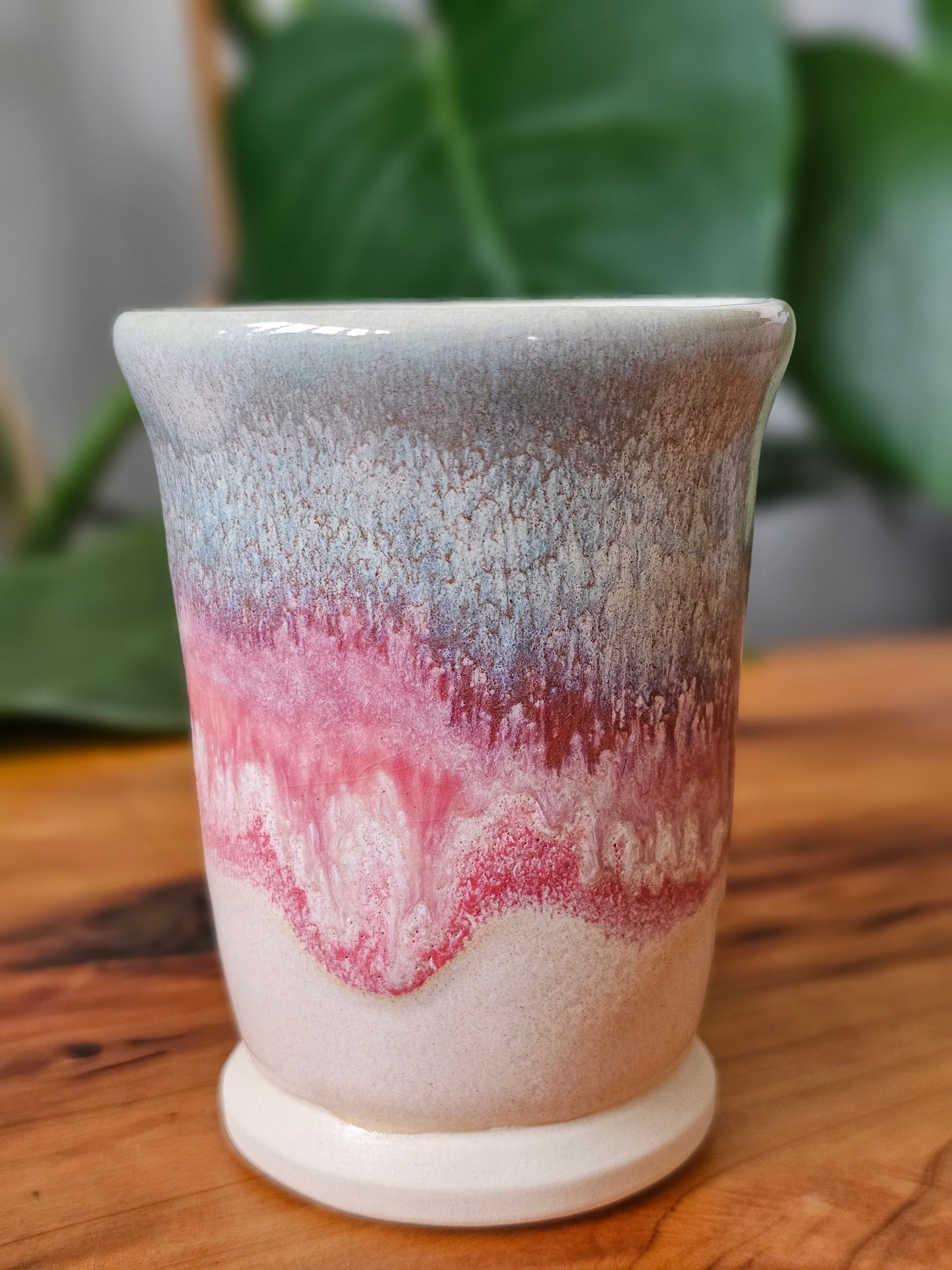 Raspberry Garden Vase