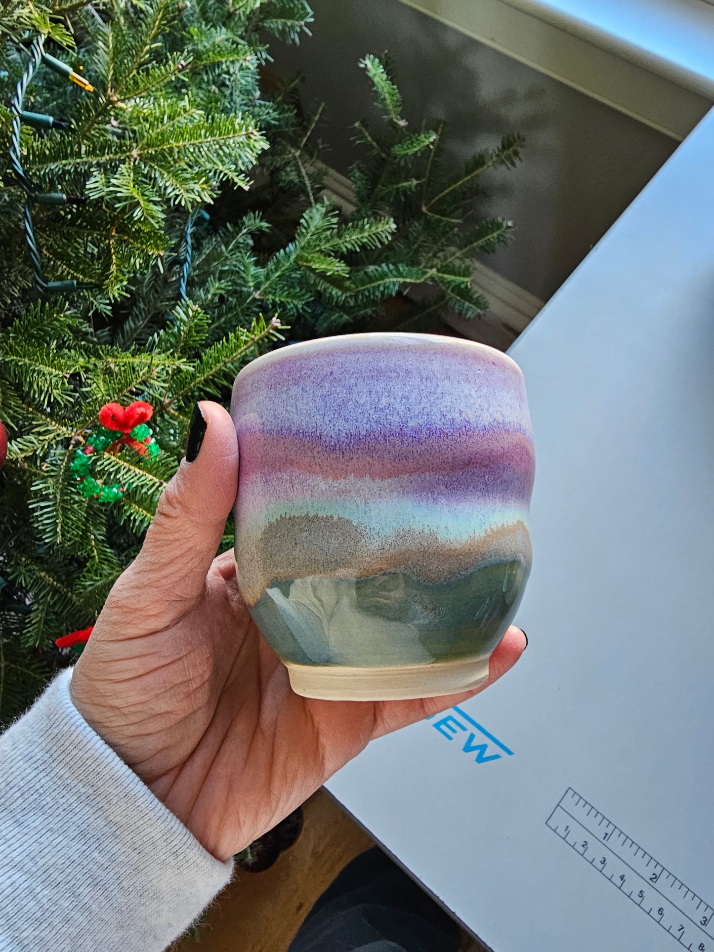 Raspberry Seafoam Cup