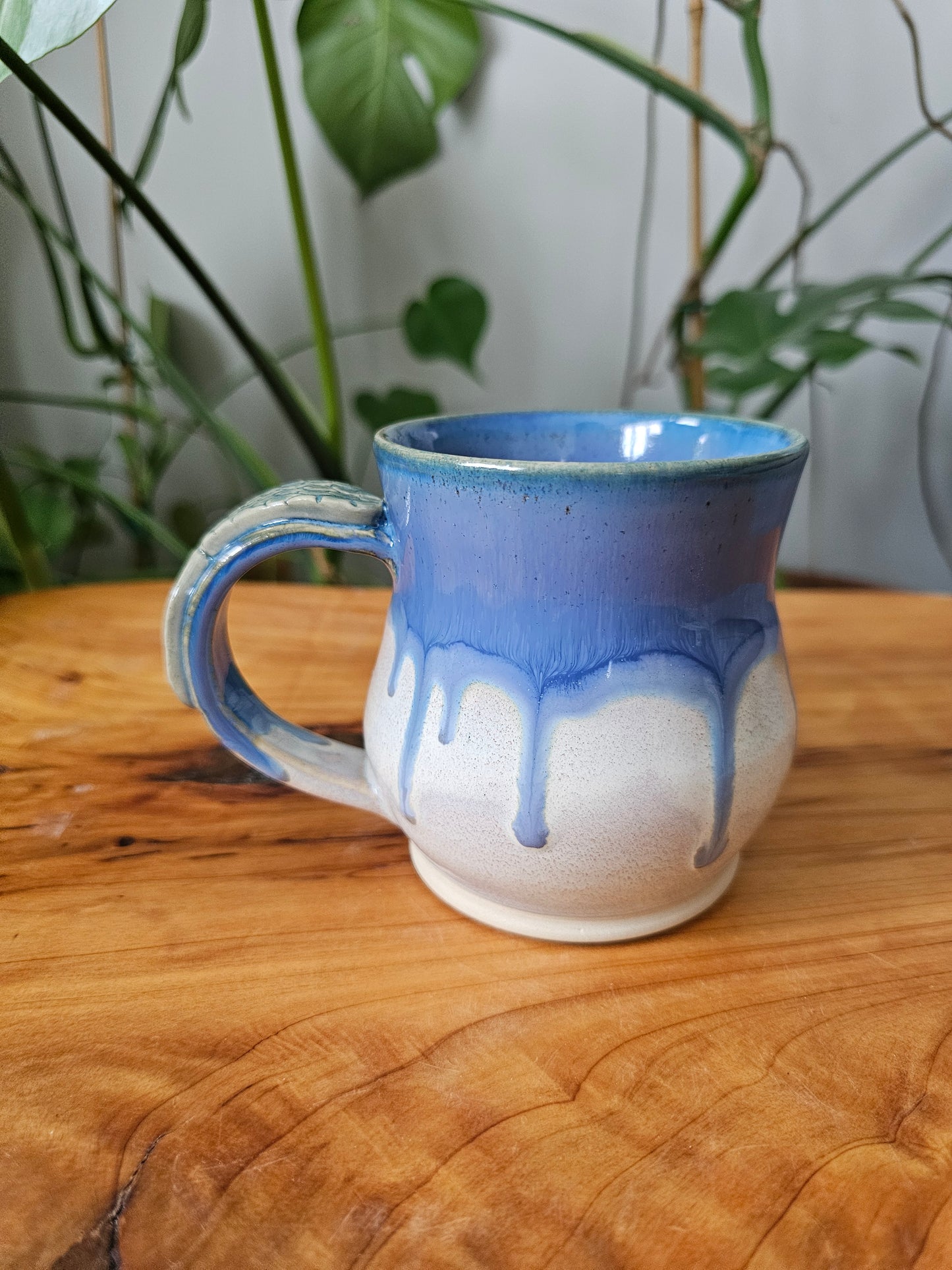 Drippy Blue Mermaid Mug